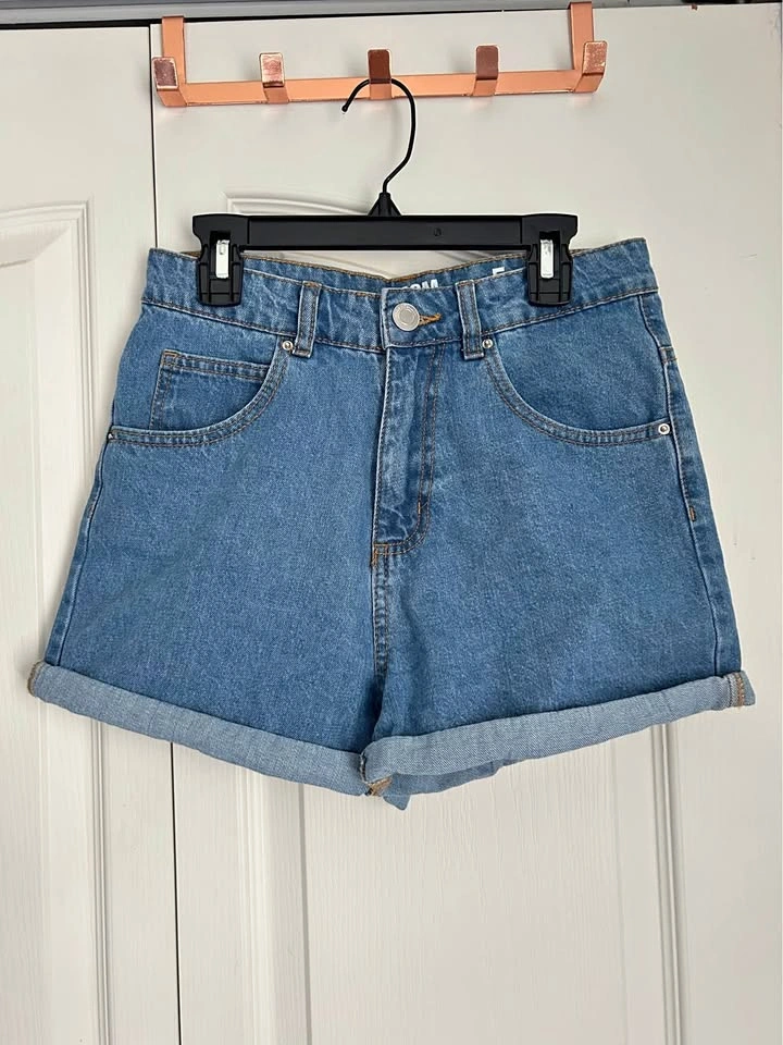 Urban Planet Denim Mom Shorts