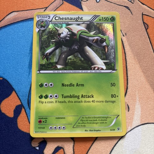 2013 Chesnaught 5/39 Kalos Starter Set Holo HP
