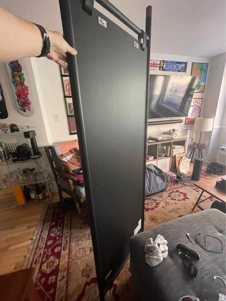 Article Beau Floor Mirror - Black - photo 2