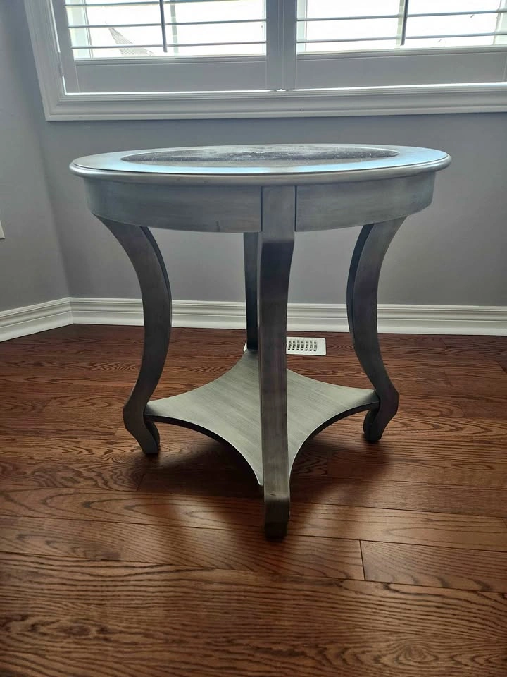 Side Table with Mirror