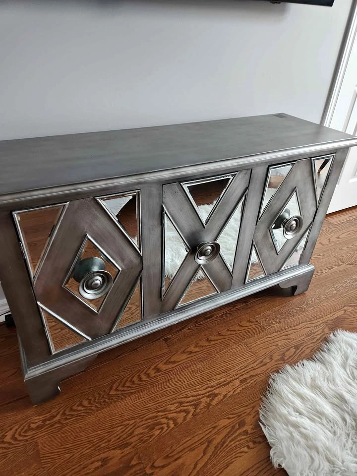 Mirrored TV Stand