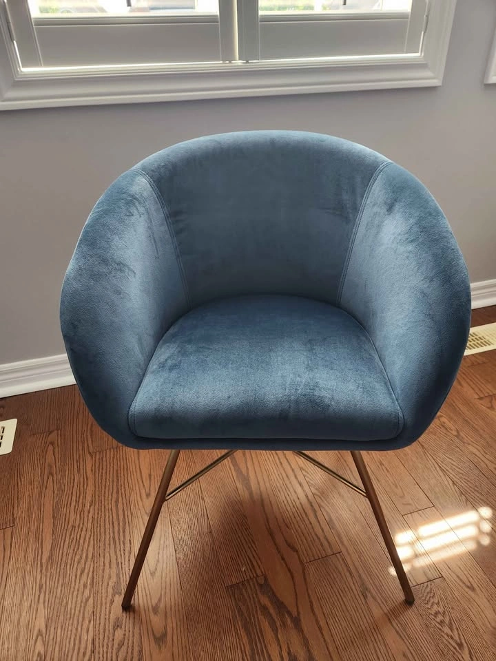 Decorative Blue Chair - photo 2