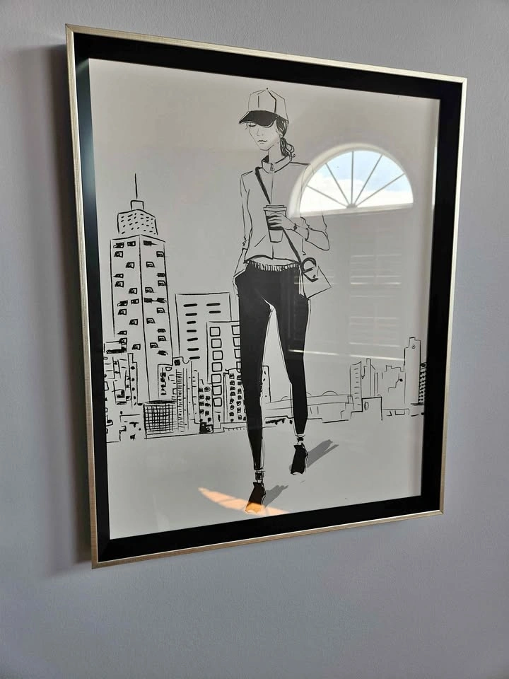 Framed Wall Decor x2