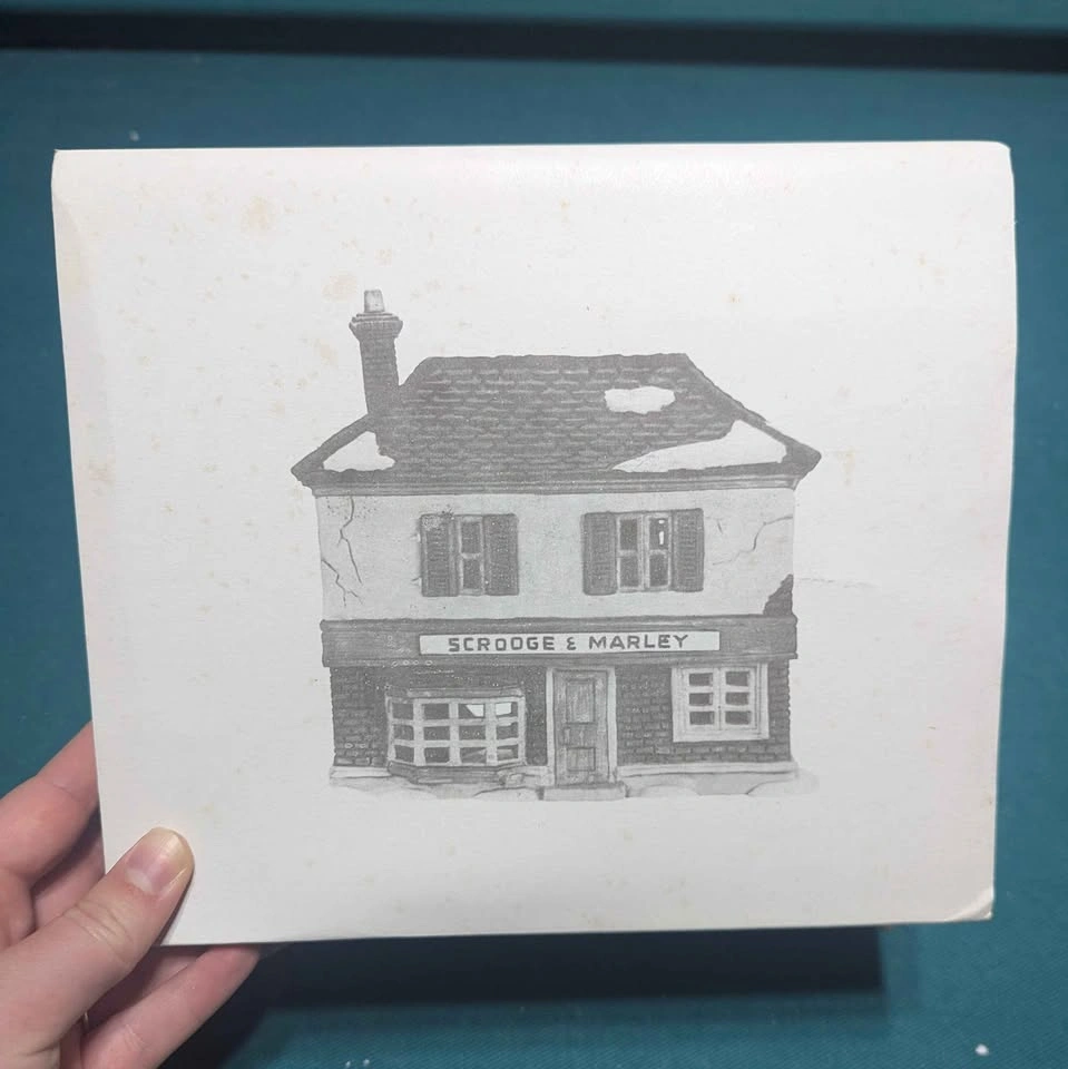 Department 56 - Dickens' Village Series - Scrooge and Marley Cou - photo 2