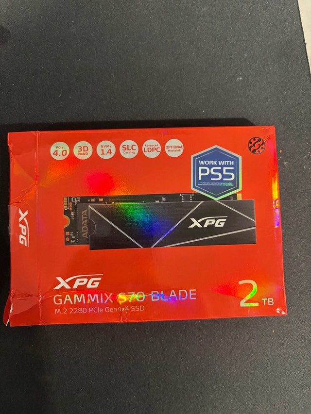 Adata S70 blade Gammix SSD 2TB