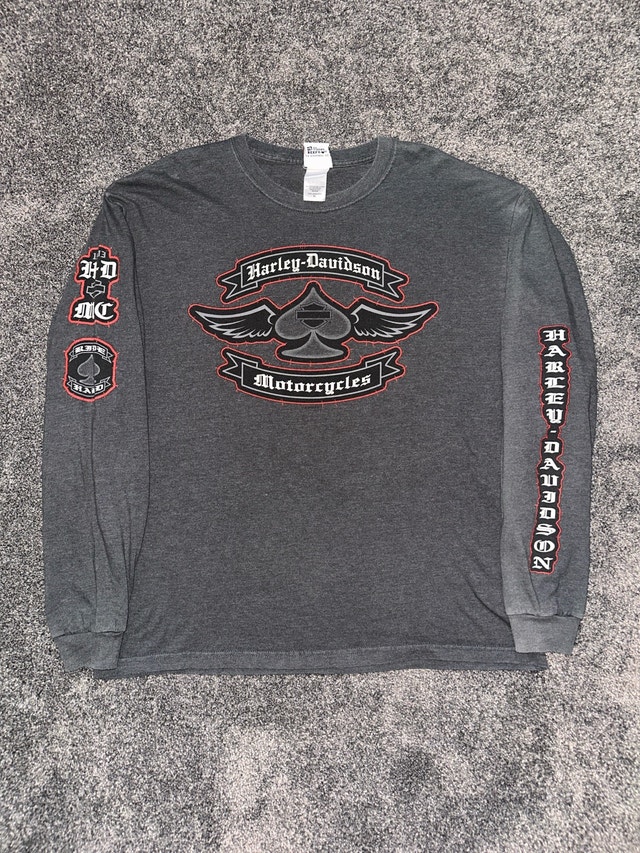 2001 Harley Davison long sleeve shirt size XL
