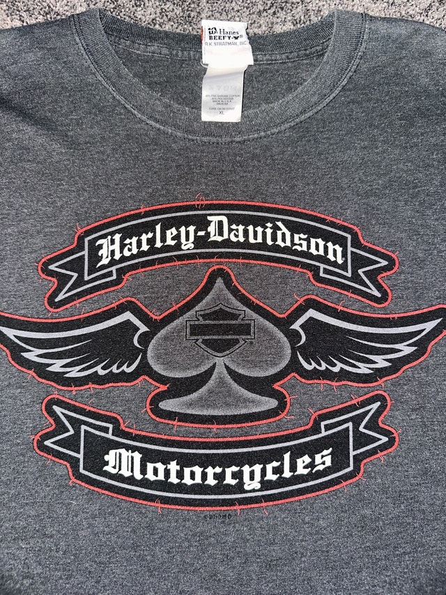 2001 Harley Davison long sleeve shirt size XL - photo 2