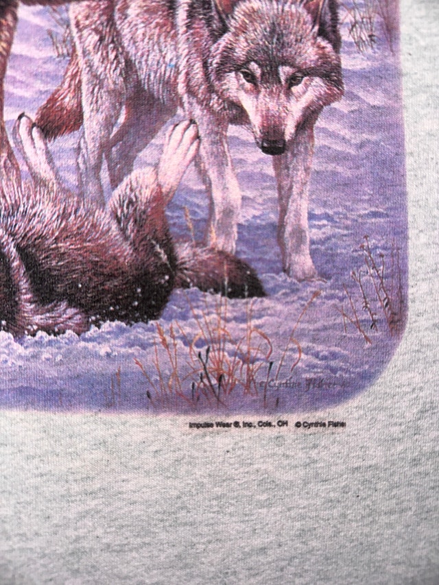 light grey vintage ringer t-shirt size XL - photo 5