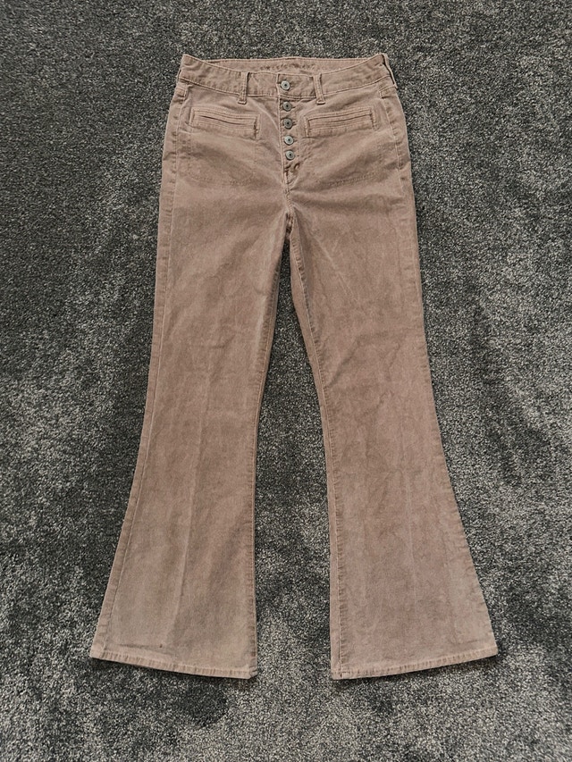 American eagle high rise flair jeans size 10