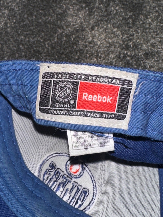 Reebok Velcro Edmonton Oilers Hat - photo 4