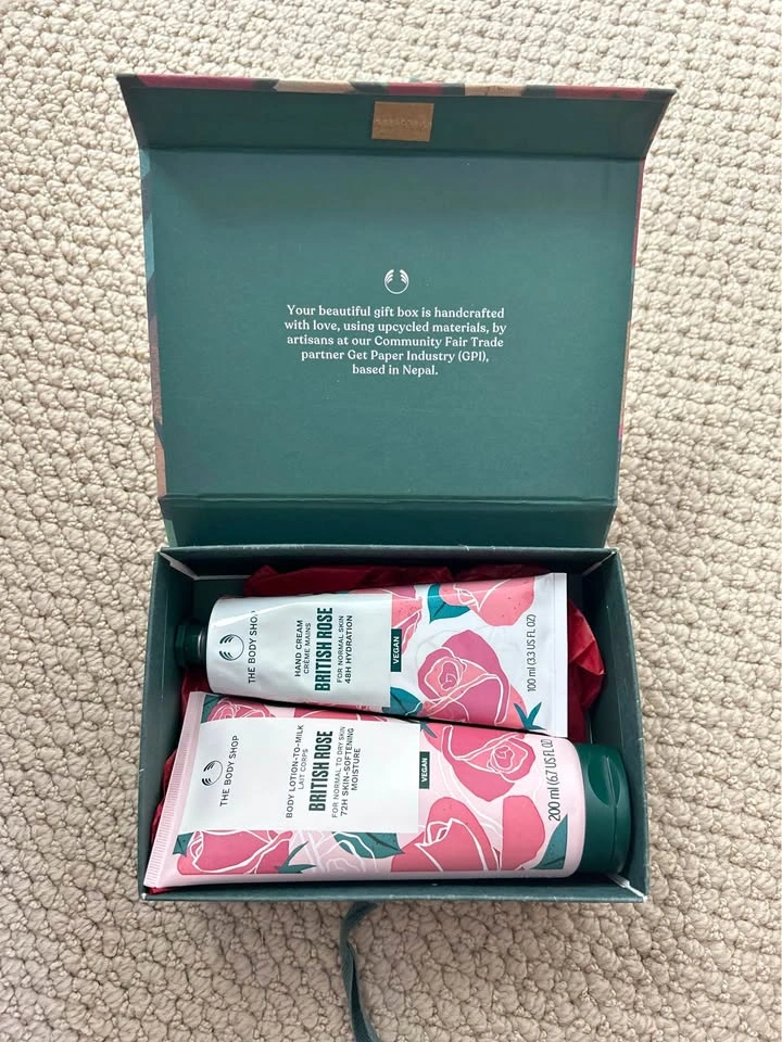 The Body Shop British Rose Set