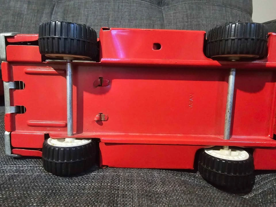 Vintage Coca-Cola Tin Toy Delivery Truck - Made in Japan - photo 3