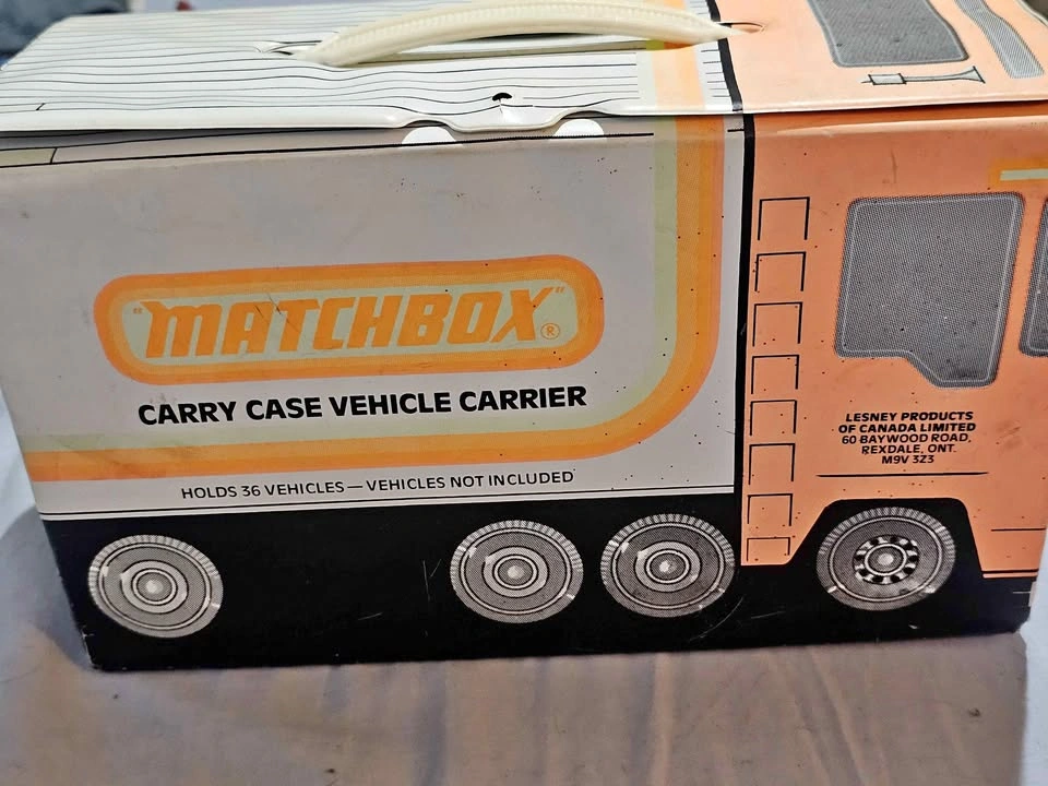 Vintage Matchbox Carry Case Vehicle Carrier