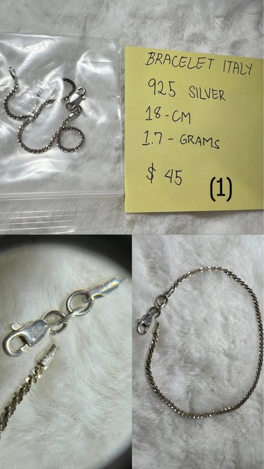 925 Sterling Silver Bracelets – Different Styles - photo 2
