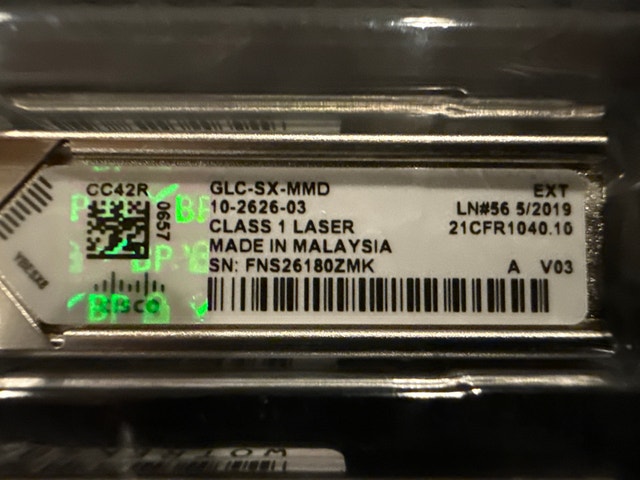 Cisco SFP modules - Singlemode and Multimode Available - photo 4