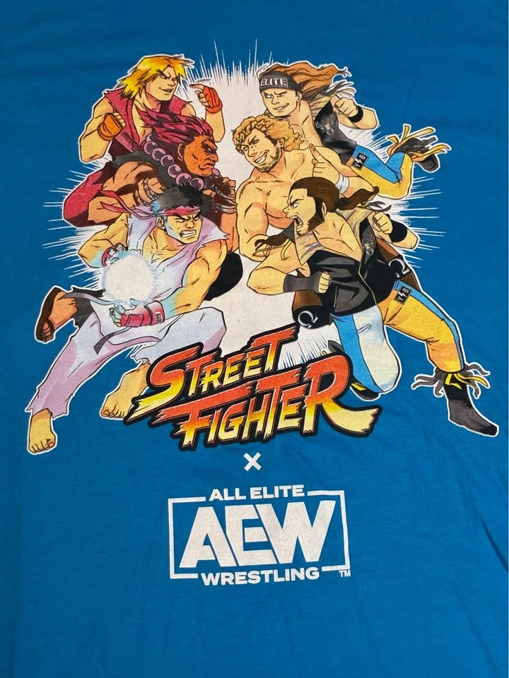 AEW The Elite / Street Fighter Shirt - photo 2