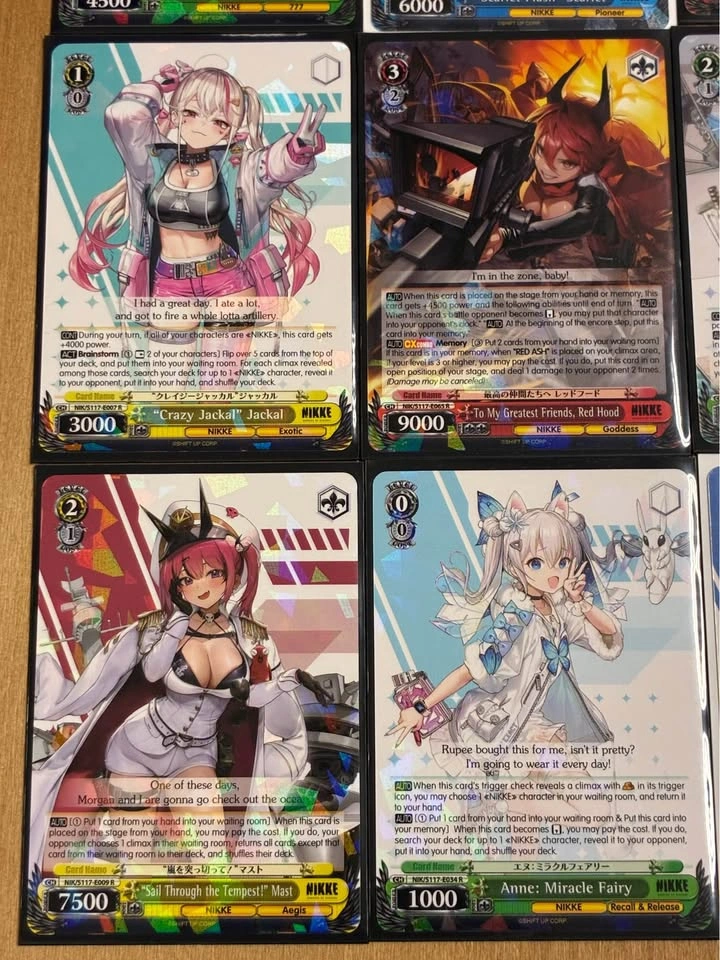 Nikke Weiss Schwarz Cards - photo 2