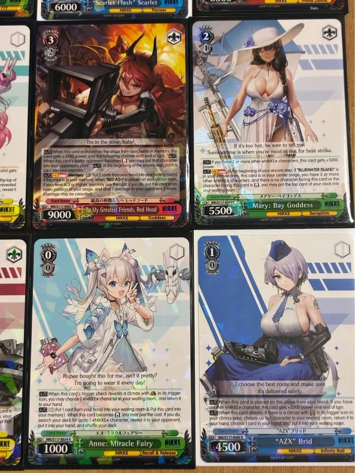 Nikke Weiss Schwarz Cards - photo 3