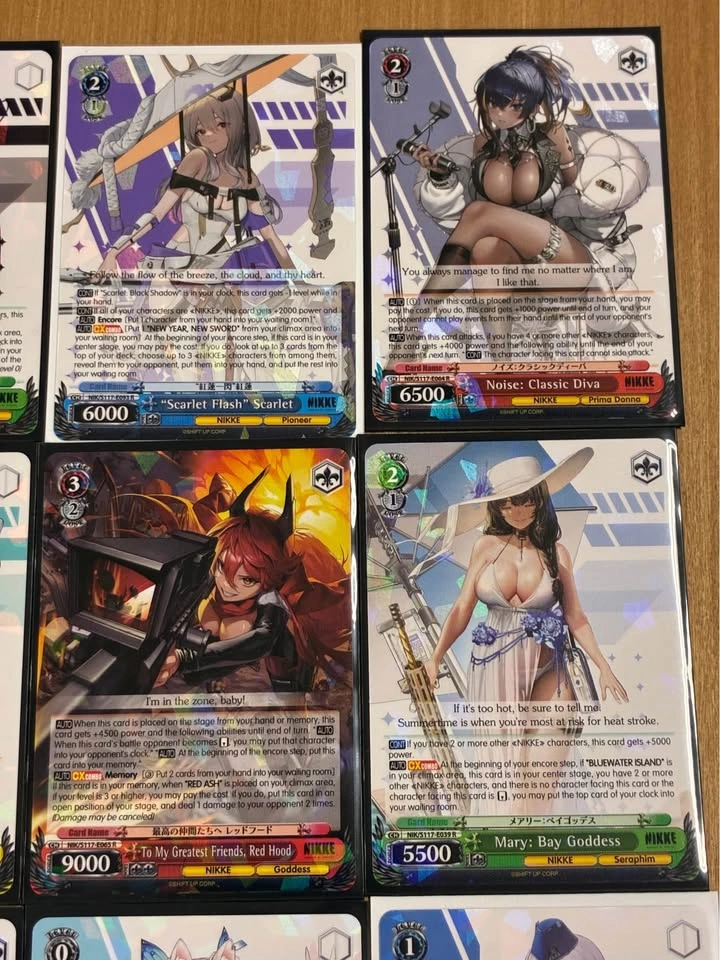 Nikke Weiss Schwarz Cards - photo 4