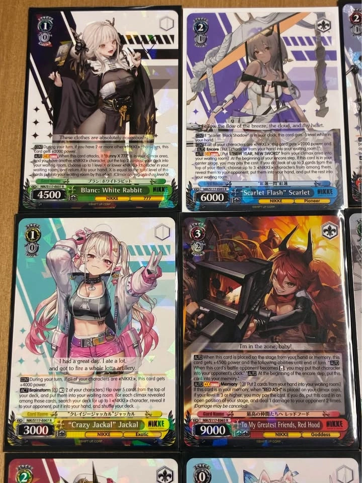 Nikke Weiss Schwarz Cards - photo 5