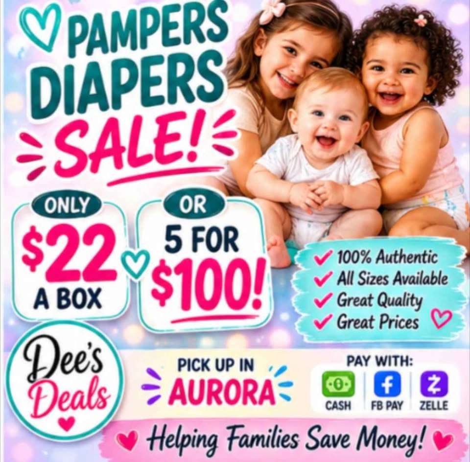 Pampers Sale All sizes $22 a box or 5 for $100 - photo 4
