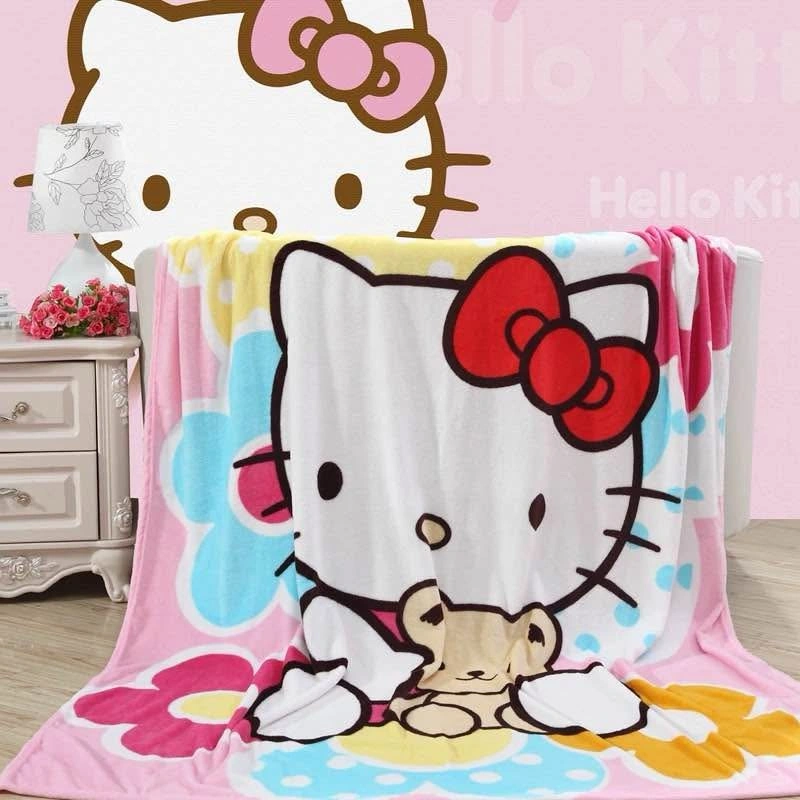 New Pink Hello Kitty Blanket - photo 2