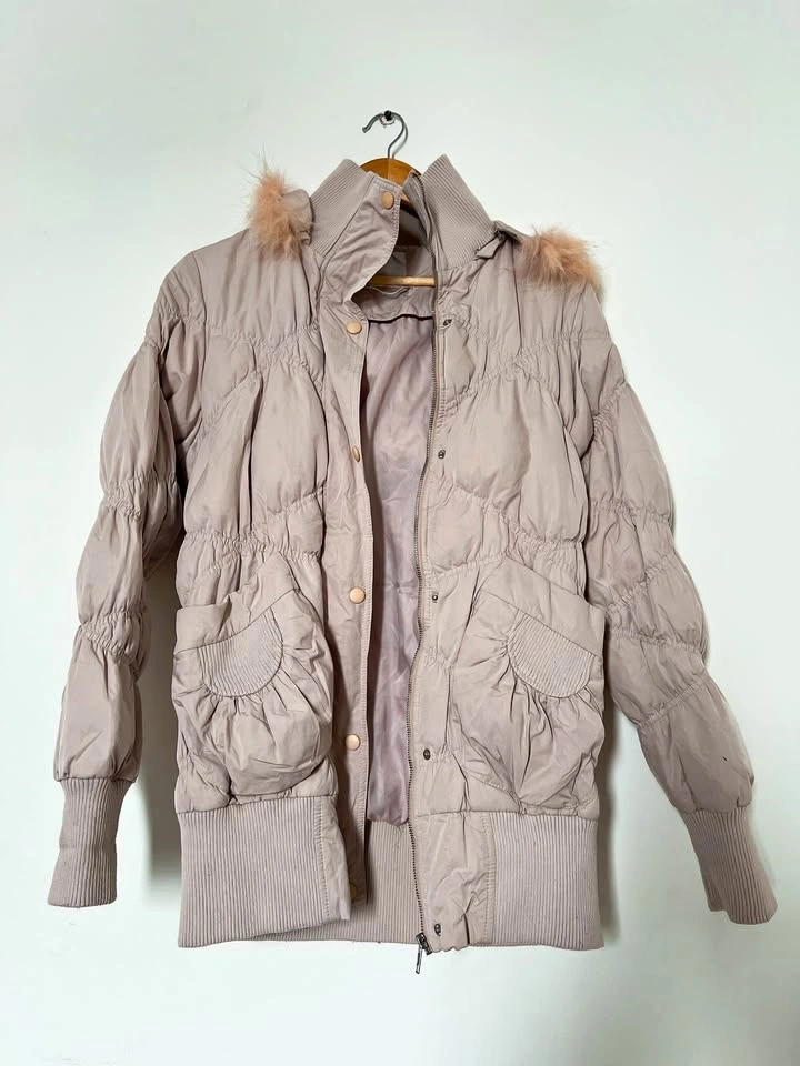 SIZE S / PINK DOWN JACKET