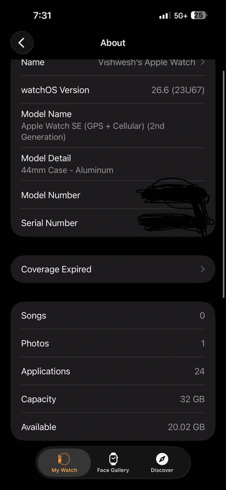 Apple Watch SE 2nd Gen 44mm GPS + Cellular - photo 3