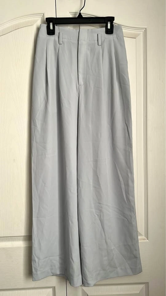 Uniqlo Light Blue Wide Trousers