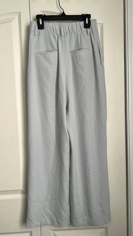 Uniqlo Light Blue Wide Trousers - photo 2