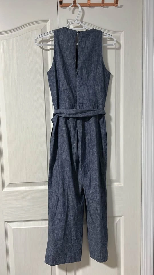 Banana Republic Blue Sleeveless Jumpsuit - photo 2