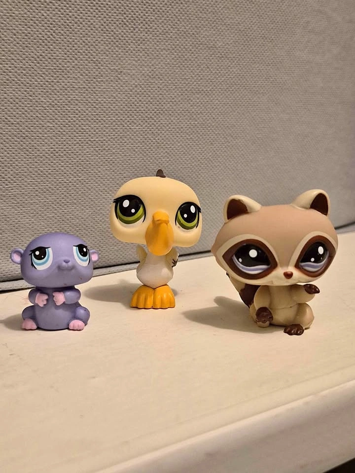 Complete 2010 LPS Tube Trio - Littlest Pet Shop