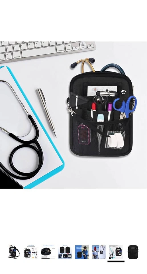 BOVKE Nurse Fanny Pack with Medical Gear Pockets