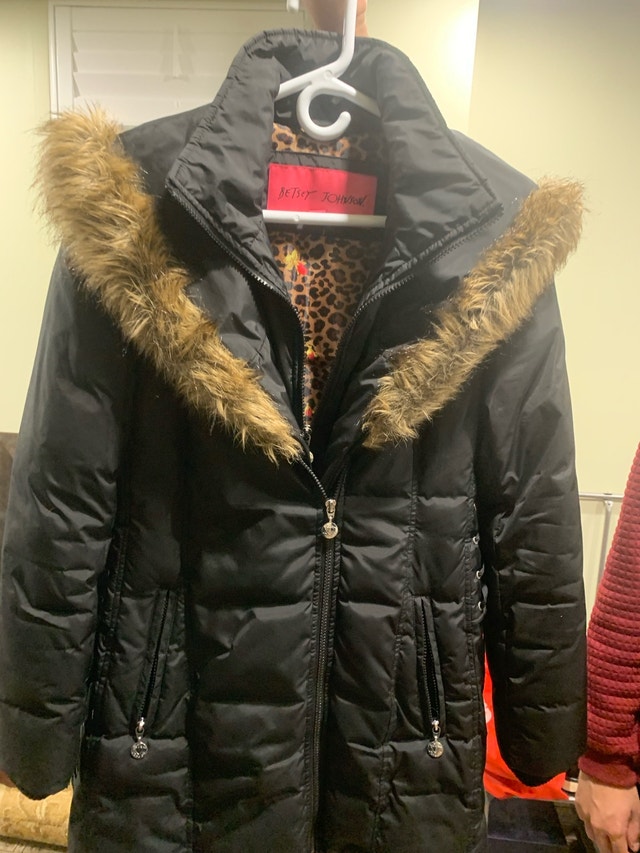 Womens Betsey Johnson Black Winter Jacket - photo 3