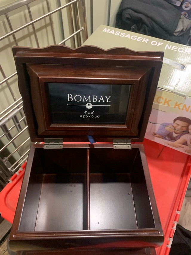 Bombay jewellery box wooden