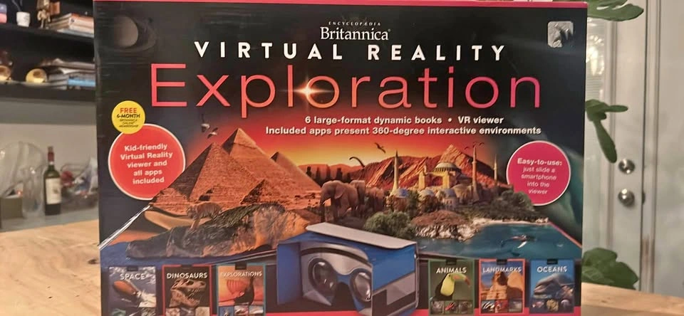 Encyclopedia Britannica Virtual Reality Exploration Kit