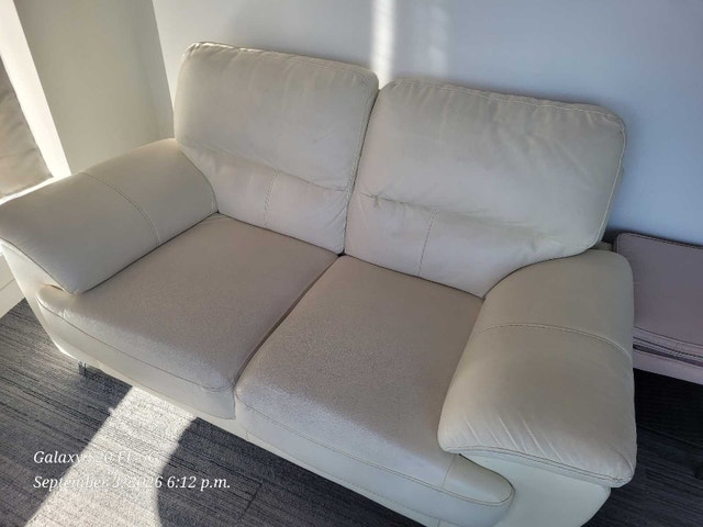 2-Seater Faux Leather (Loveseat) - photo 2