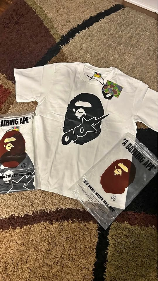 OVO X Bape Tee Size S and M