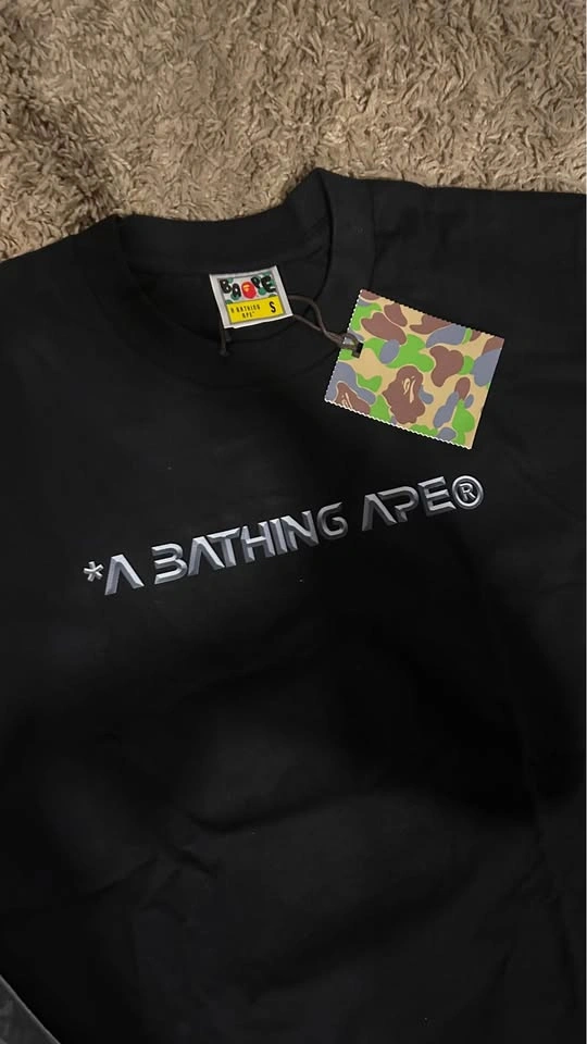 Black and Grey Bape Tee size S and M - photo 3