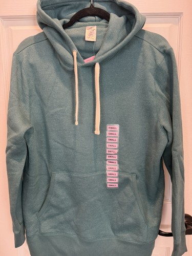 Dark Teal Boyfriend Hoodie Oversized Size SMALL