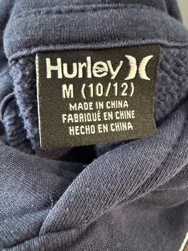 Hurley Boys Size Medium(10-12) Navy Blue Hoodie - photo 3