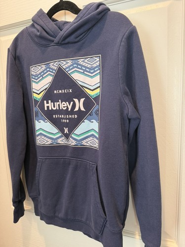 Hurley Boys Size Medium(10-12) Navy Blue Hoodie - photo 5