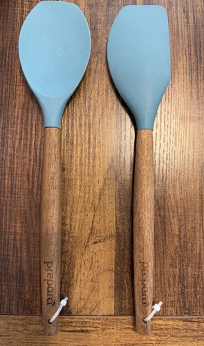 Prepara Acacia and Silicone Spoonula and Spatula set - photo 3