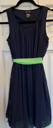 Beautiful Girls Dress Easter Any Occasion Size 14 Navy/Green - photo 2