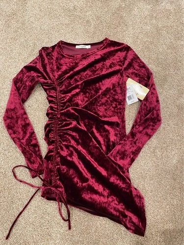 Velvet Bodycon Dress, Live to Be Spoiled, Juniors M - photo 2