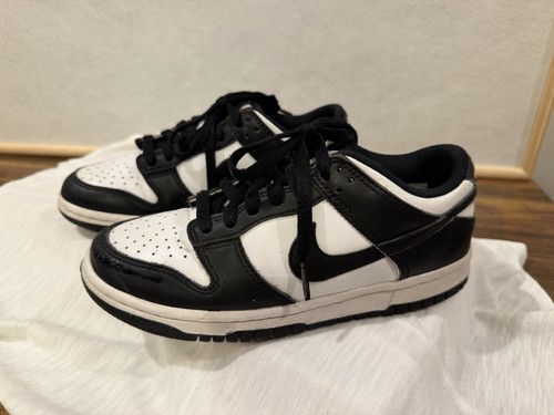 Nike “PANDA” Dunk Low Top black/white size 4.5Y CW1590-100 - photo 2
