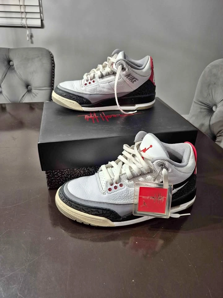 AIR JORDAN 3 RETRO NRG TINKER HATFIELD SIZE 8M OG ALL + HANGTAG