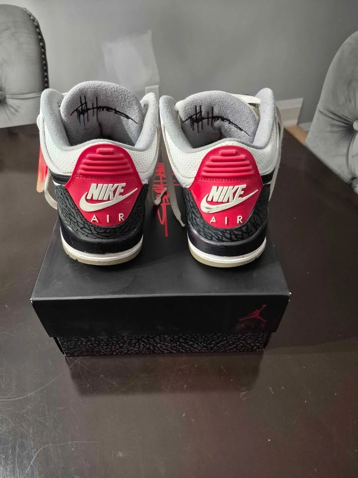 AIR JORDAN 3 RETRO NRG TINKER HATFIELD SIZE 8M OG ALL + HANGTAG - photo 4