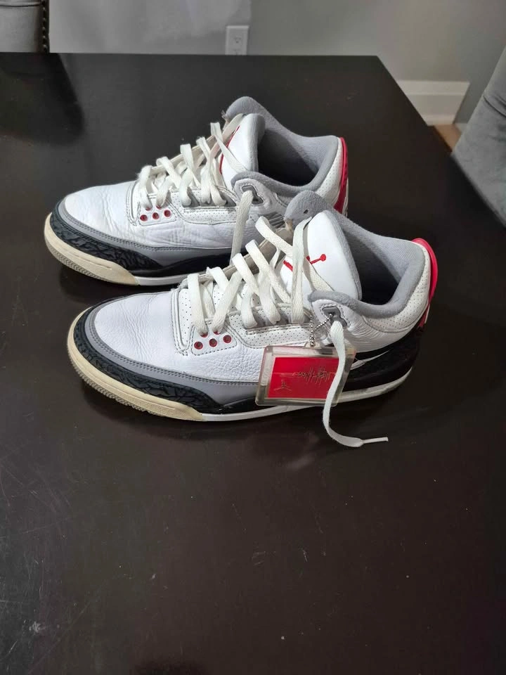 AIR JORDAN 3 RETRO NRG TINKER HATFIELD SIZE 8M OG ALL + HANGTAG - photo 5