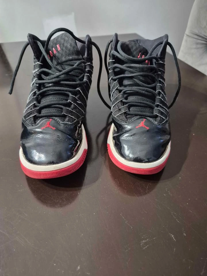 AIR JORDAN 11 RETRO BRED SIZE 4.5 YOUTH BOYS - photo 5